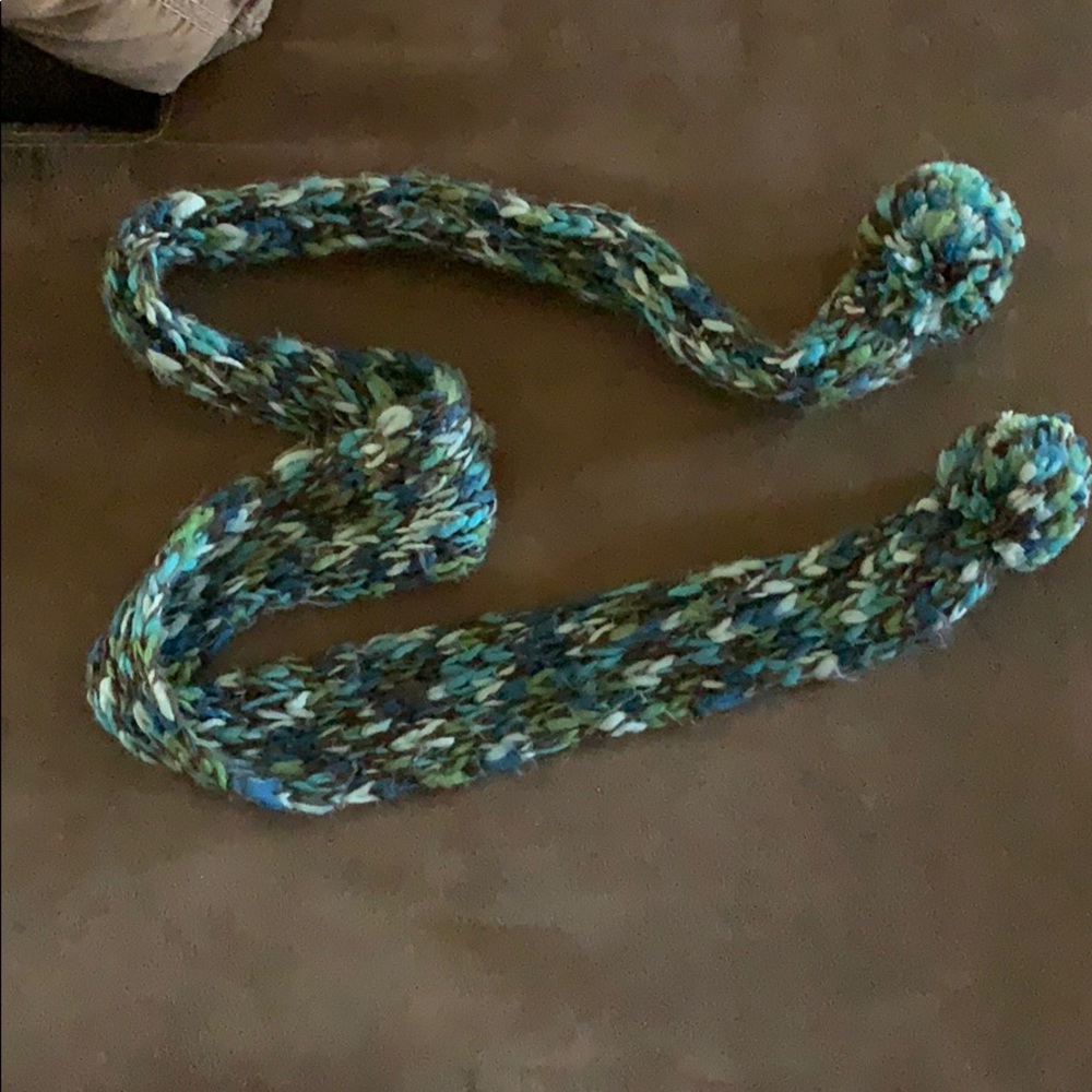 Old navy scarf blue multi